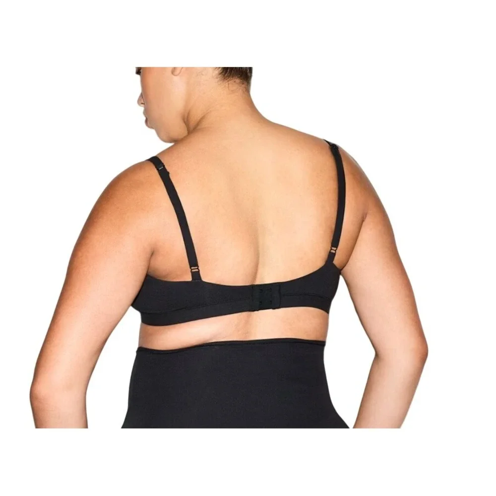 Skims Fits Everybody Maternity Nursing Scoop Bralette Onyx BR-BRL-11312W XS